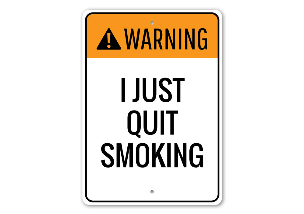 Quit Smoking Sign