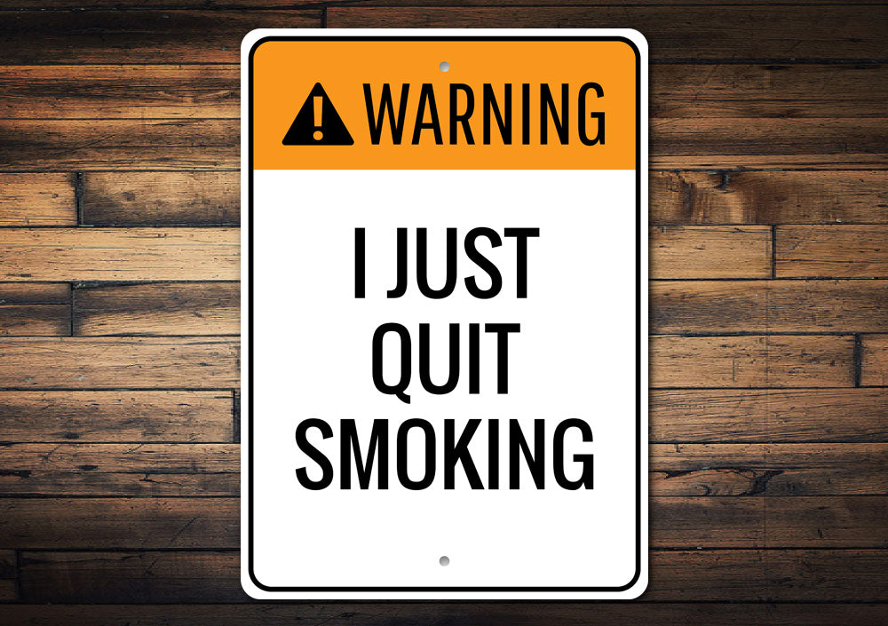 Quit Smoking Sign