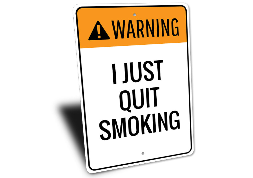 Quit Smoking Sign