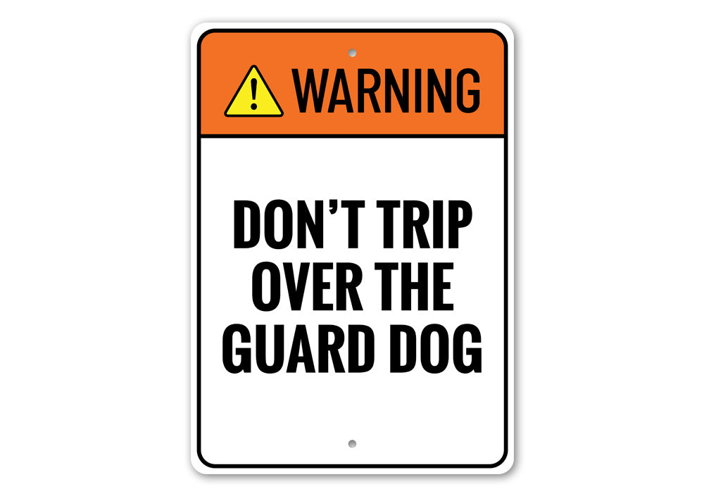 Guard Dog Warning Sign