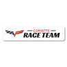 Corvette Race Team Sign Aluminum Sign