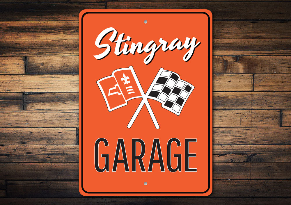Stingray Garage Sign