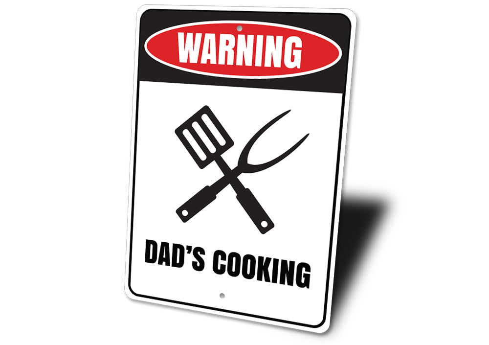 Dads Cooking Sign