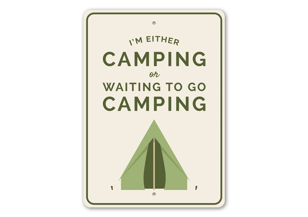 Avid Camper Gift Sign