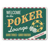 Poker Lounge Welcome Sign
