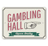 Gambling Hall Sign