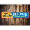 Gone Surfing Key West Sign Aluminum Sign