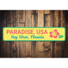 Paradise USA Key West Sign Aluminum Sign