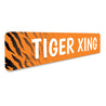 Tiger Crossing Sign Aluminum Sign