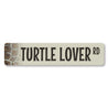 Turtle Lover Street Sign Aluminum Sign