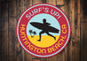 Huntington Beach Surfing Sign