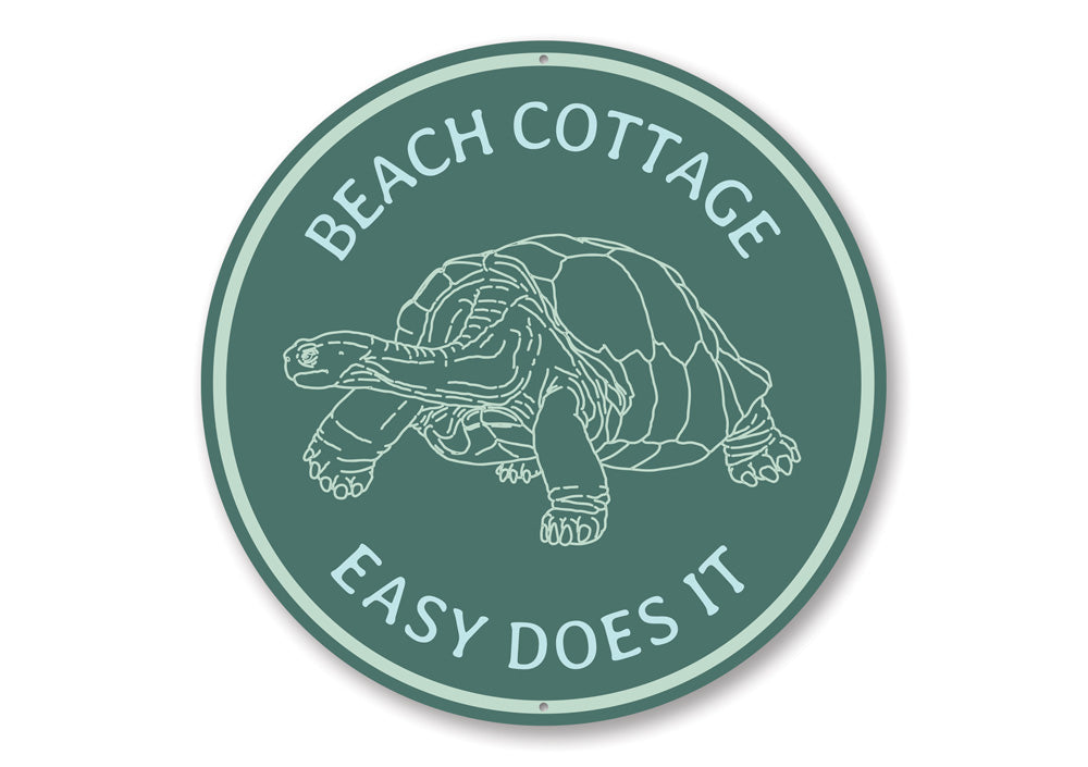Beach House Turtle Sign