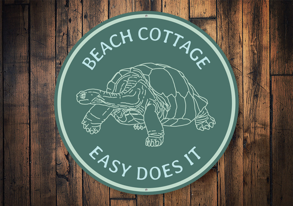 Beach House Turtle Sign