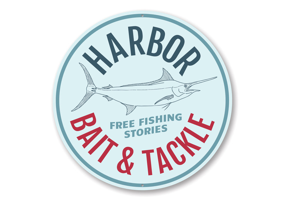 Harbor Bait and Tackle Sign