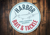 Harbor Bait and Tackle Sign