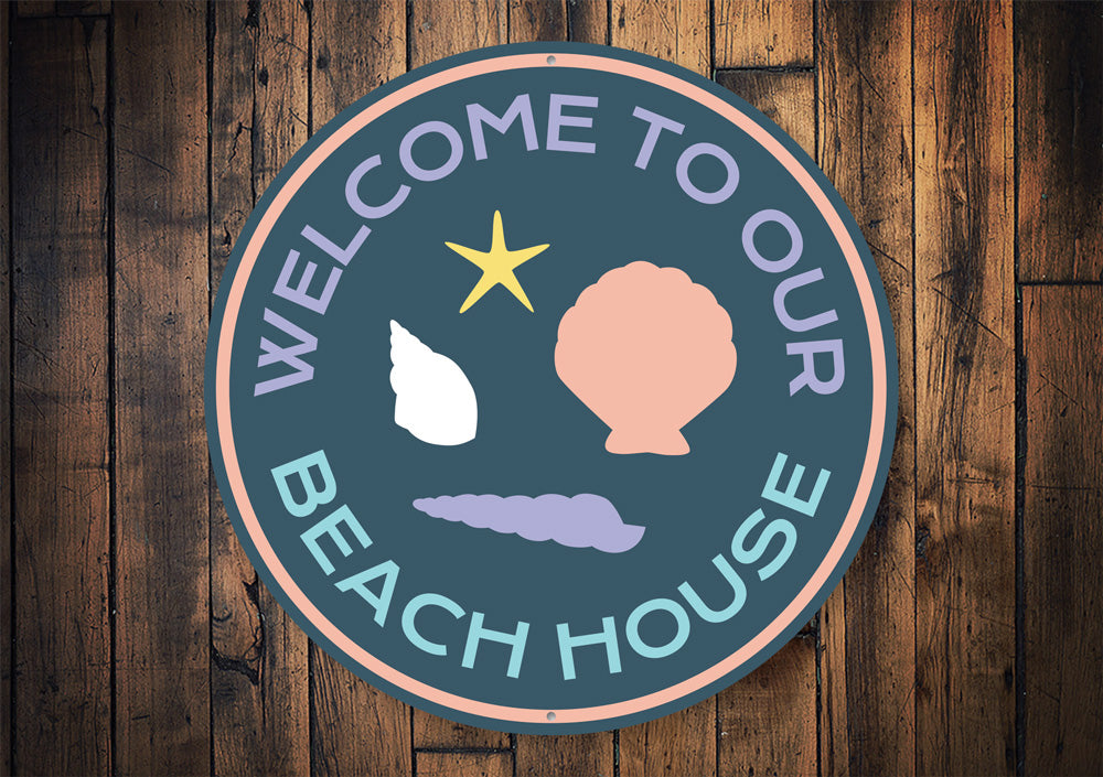Beach House Shells Sign