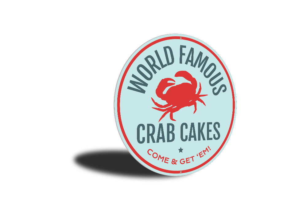 Famous Crab Cakes Sign