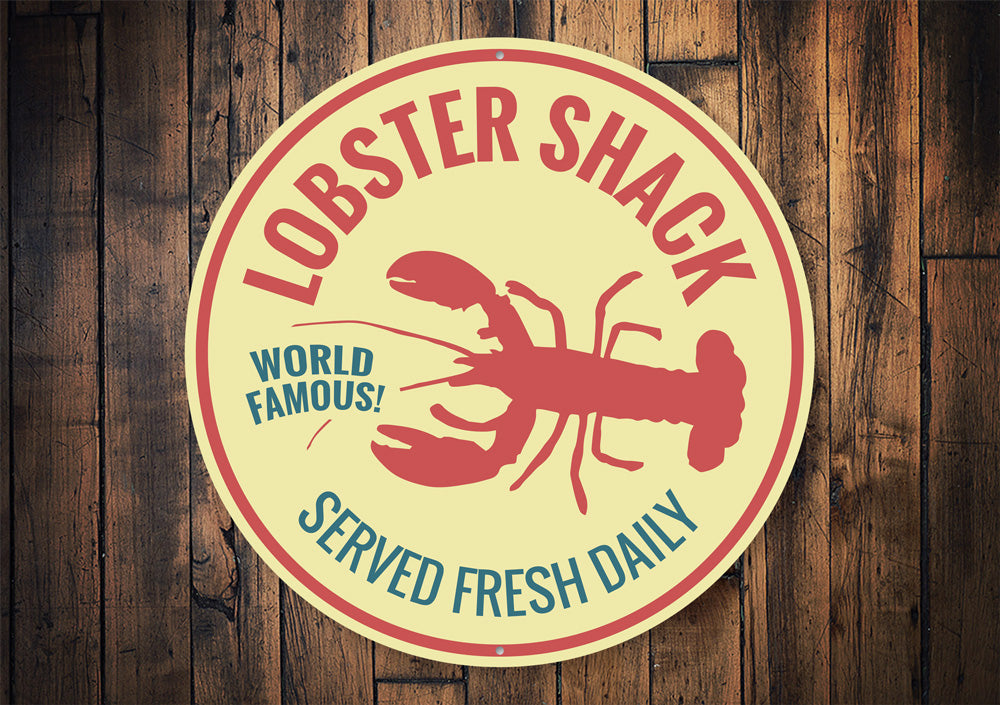 World Famous Lobster Shack Sign