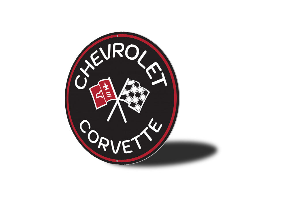 Chevy Corvette Car Sign
