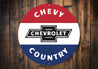 Chevy Country Car Sign