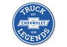 Chevy Truck Legends Car Sign