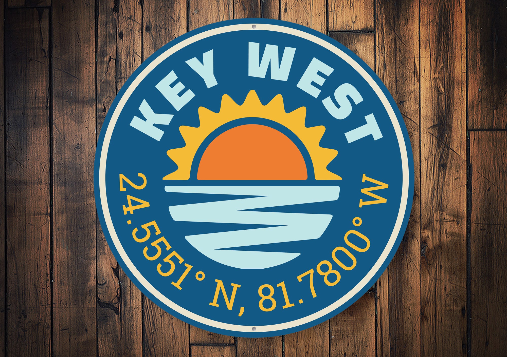 Key West Sunset Sign