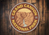 Grand Canyon Year Sign