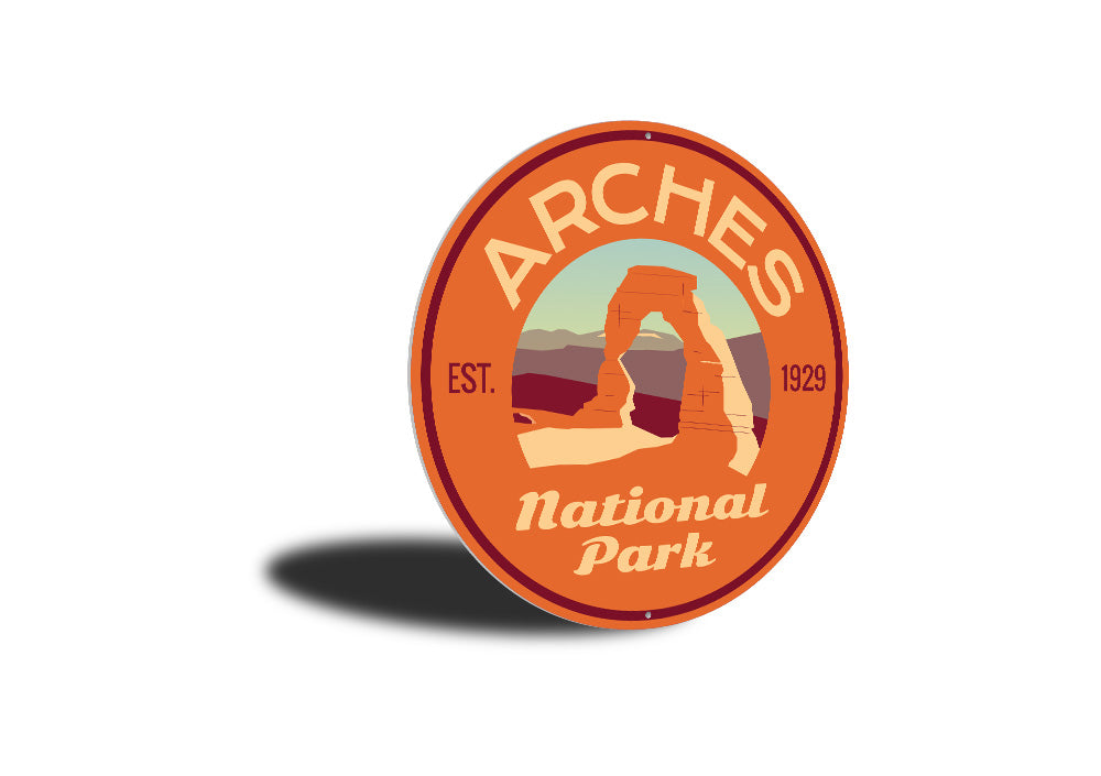 Arches Park Sign