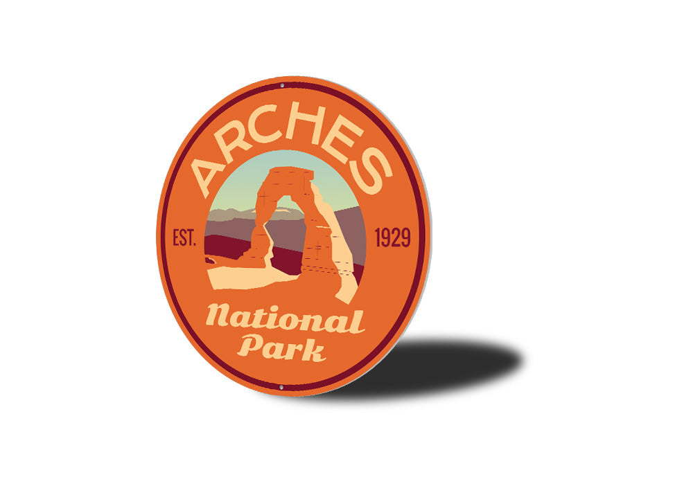 Arches Park Sign