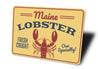 Maine Lobster Sign