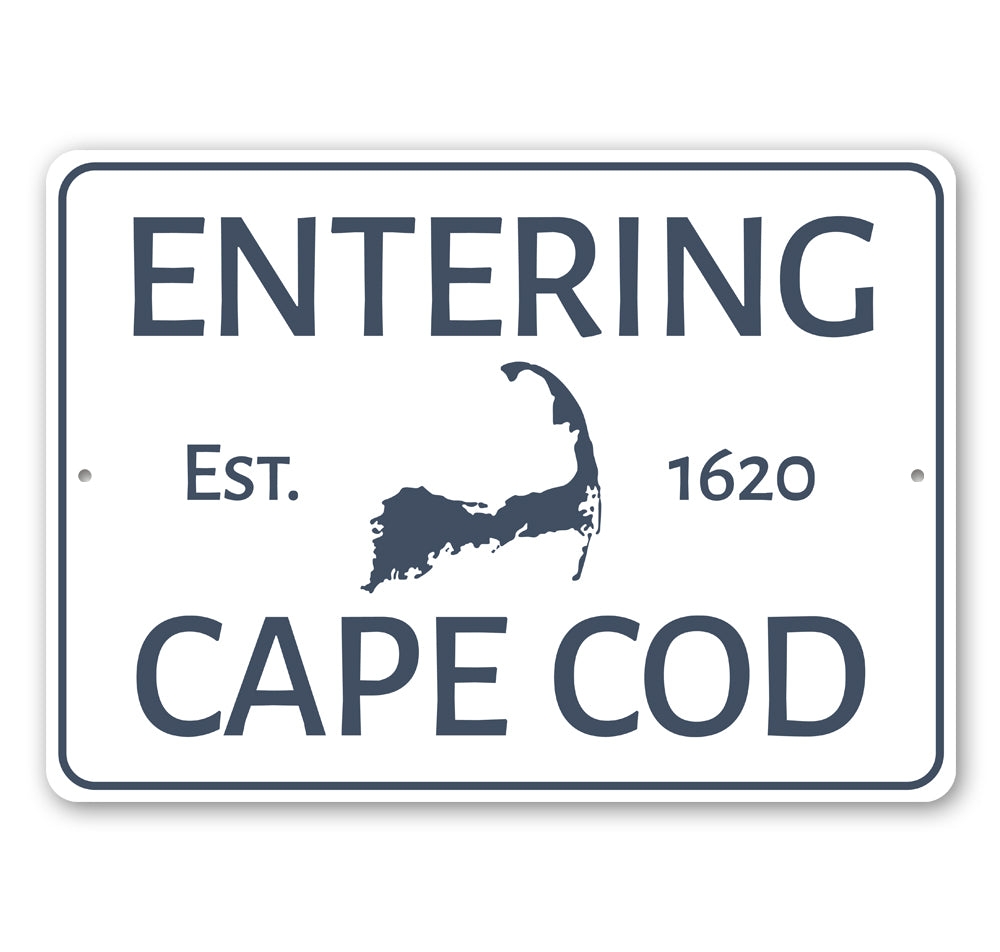 Cape Cod Entrance Sign – Lizton Sign Shop