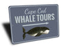 Cape Cod Whale Tours Sign