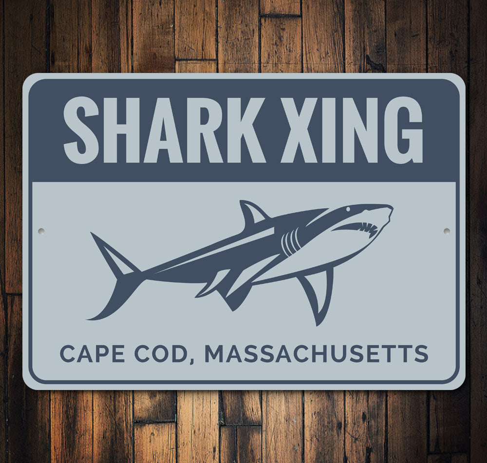 Cape Cod Shark Sign