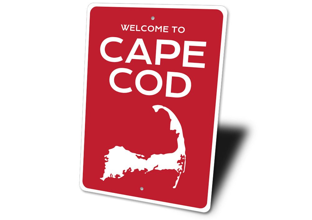 Cape Cod Welcome Sign