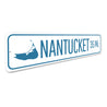 Nantucket Mileage Sign Aluminum Sign