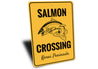 Salmon Crossing Sign