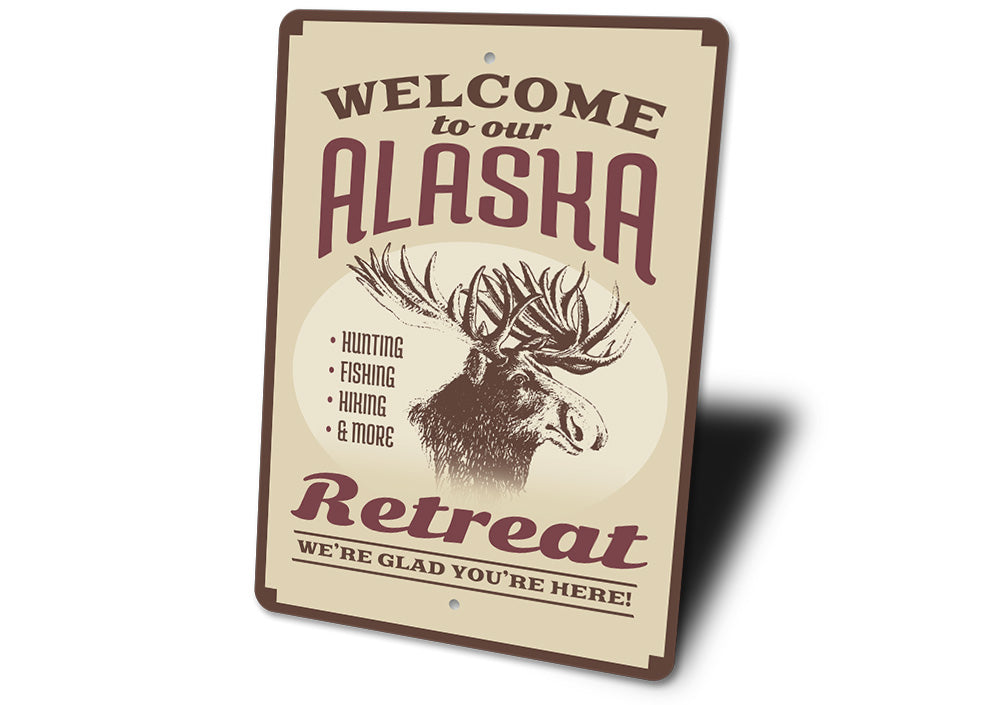 Alaska Retreat Sign
