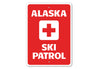 Alaska Ski Patrol Sign