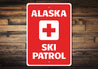 Alaska Ski Patrol Sign