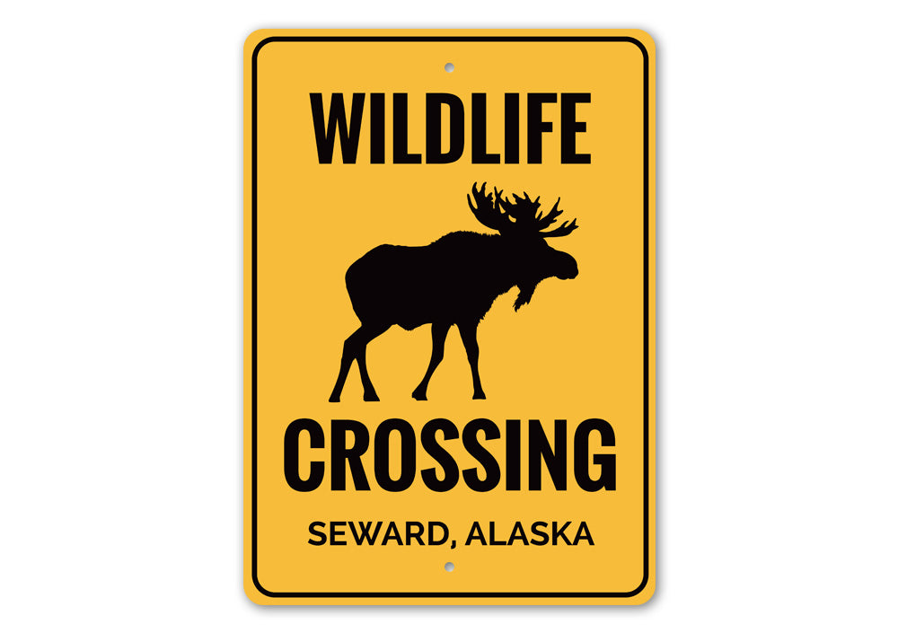 Wildlife Crossing Sign