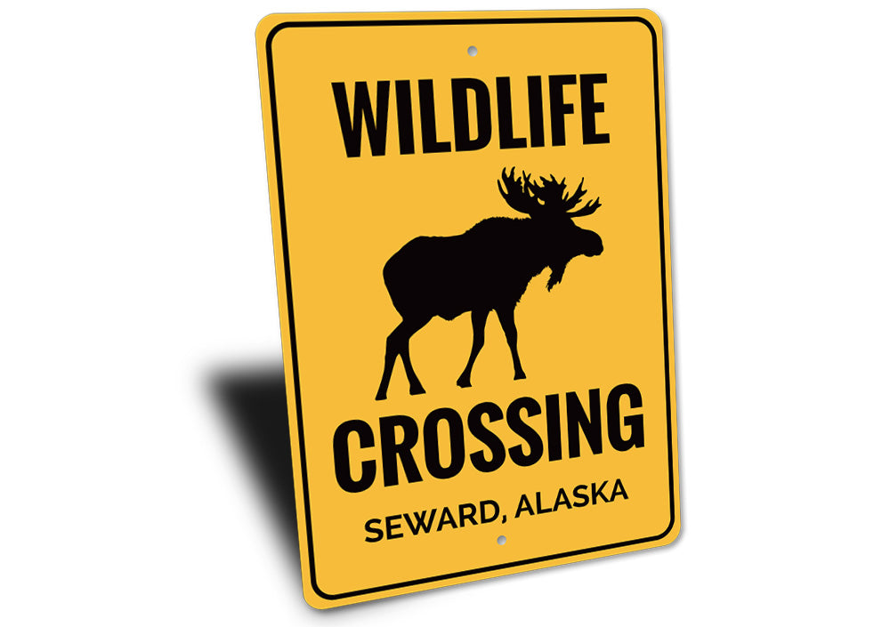 Wildlife Crossing Sign