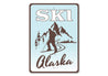 Ski Alaska Sign