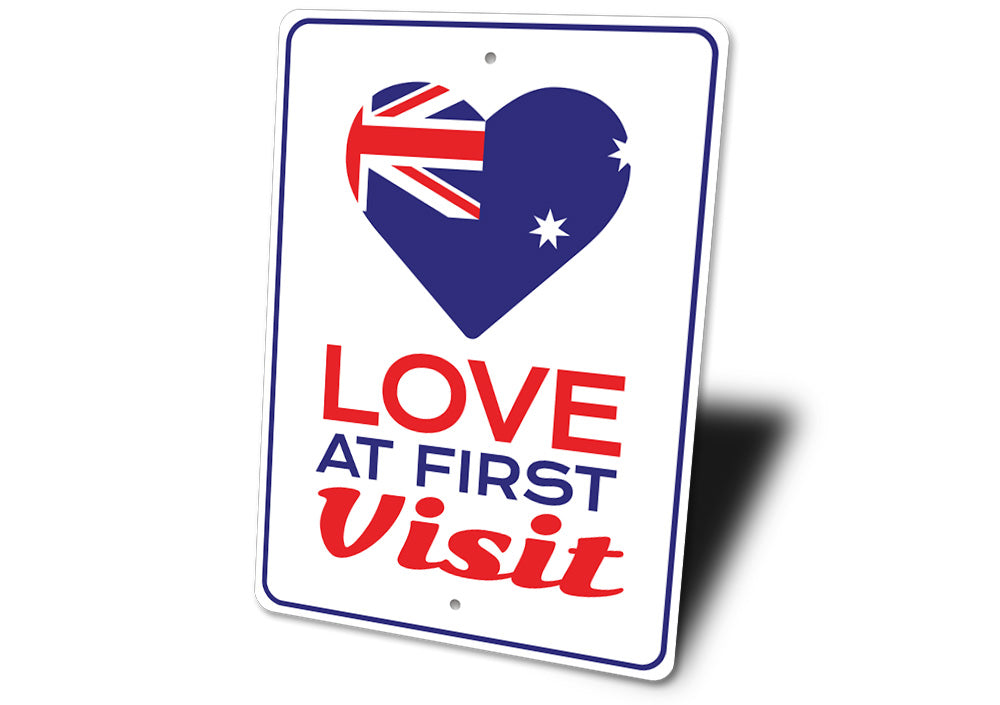 Love at First Visit Sign