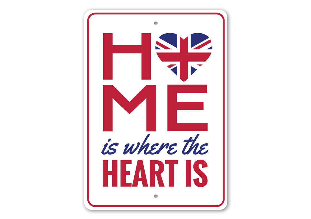 United Kingdom Home Sign