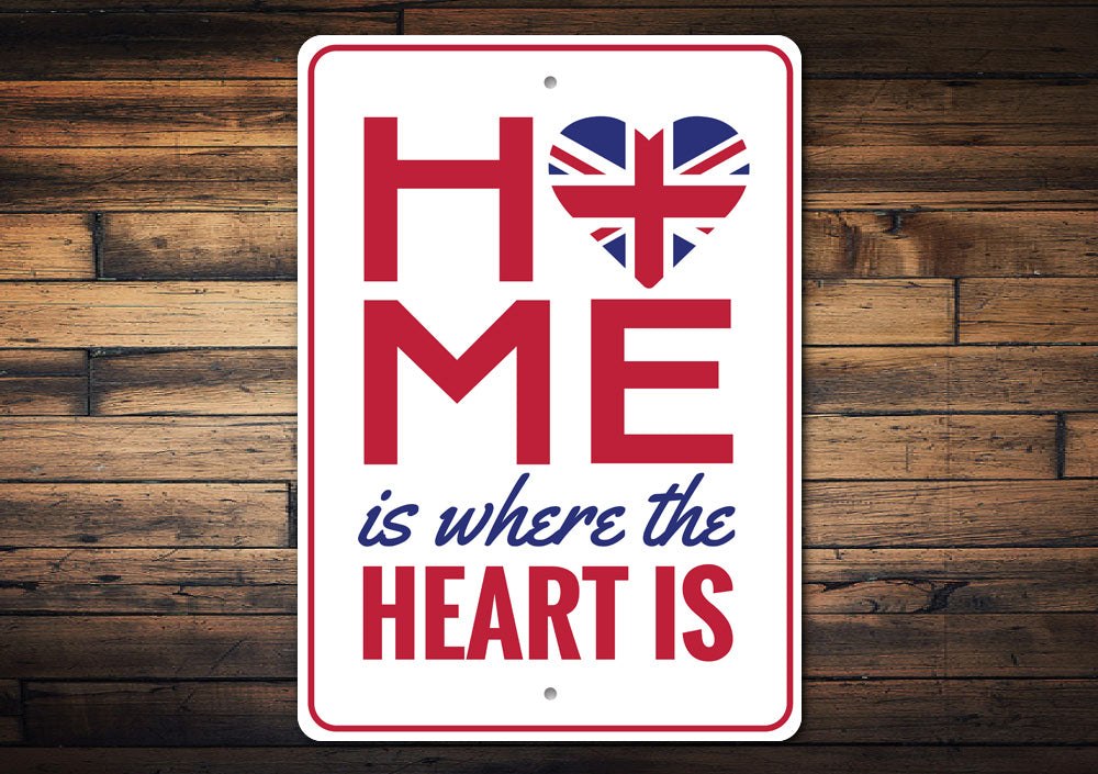 United Kingdom Home Sign