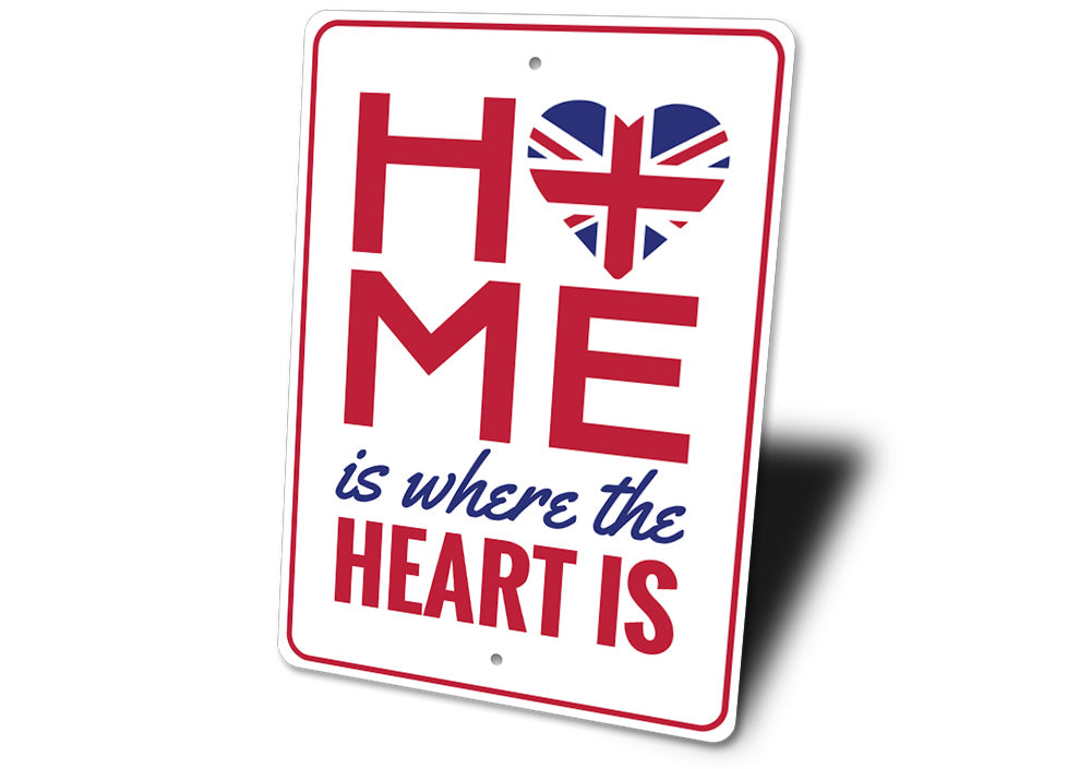 United Kingdom Home Sign