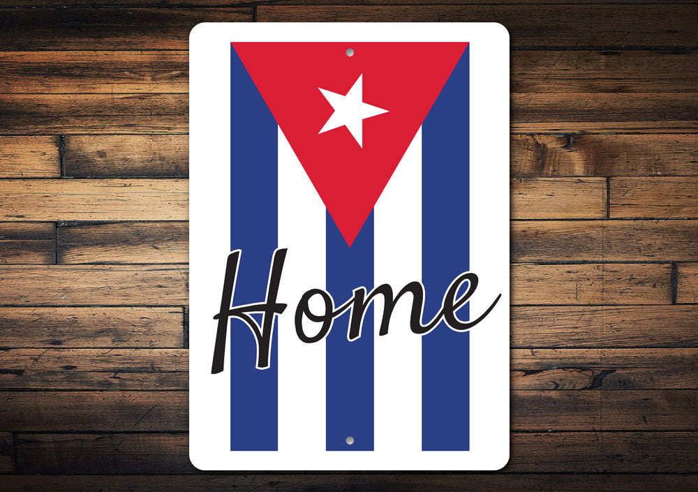 Cuban Home Sign