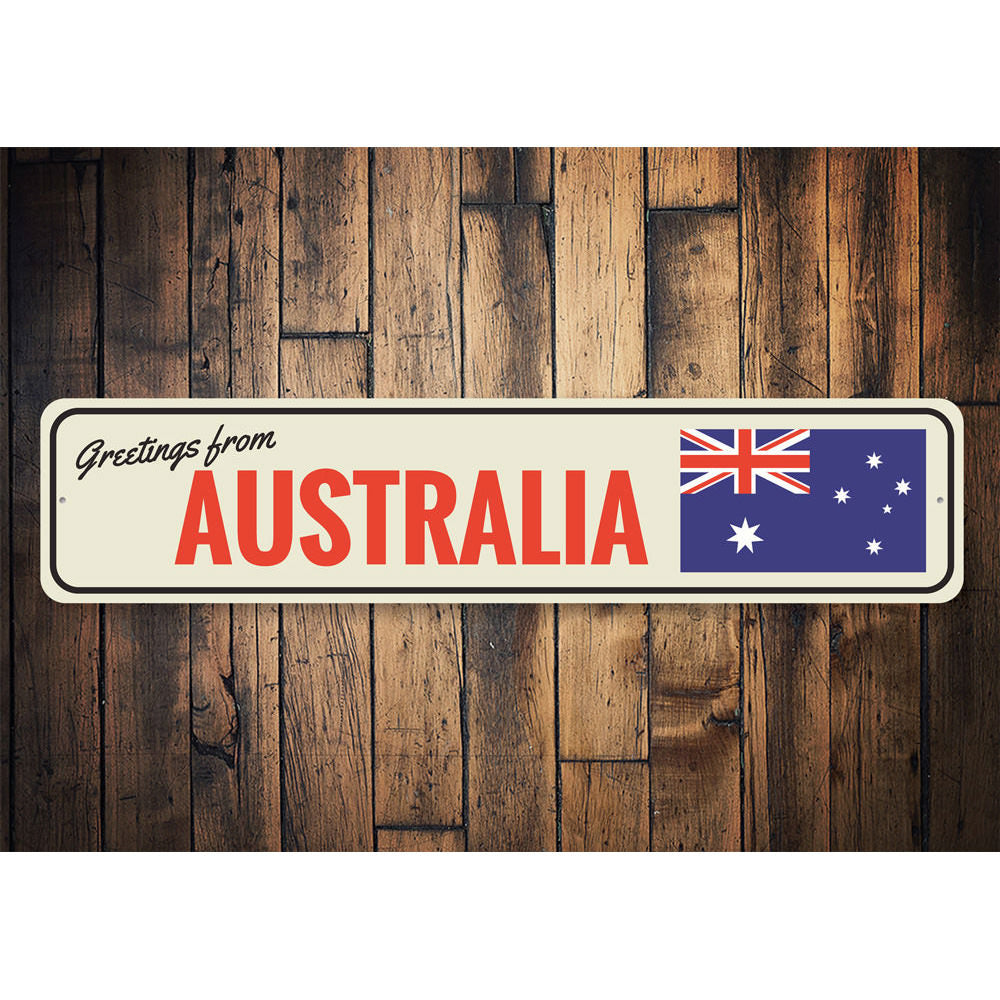 Australian Sign Aluminum Sign