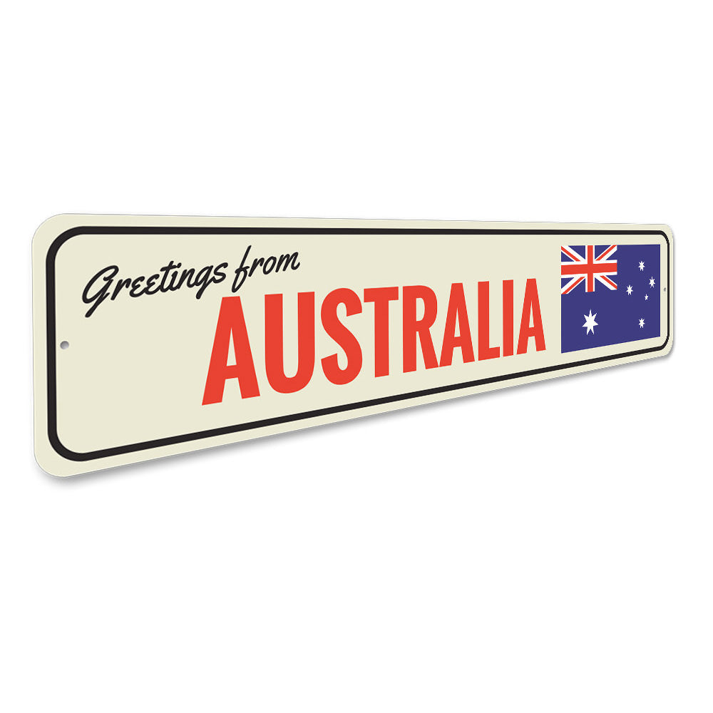 Australian Sign Aluminum Sign