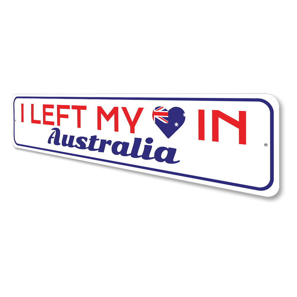 Australia Love Sign Aluminum Sign